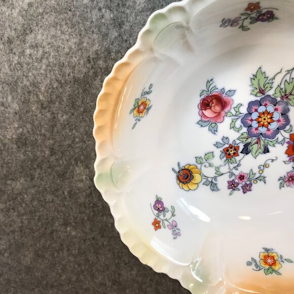 Vintage Hand Painted Luster Ceramic Bowl - Picture 5 of 7